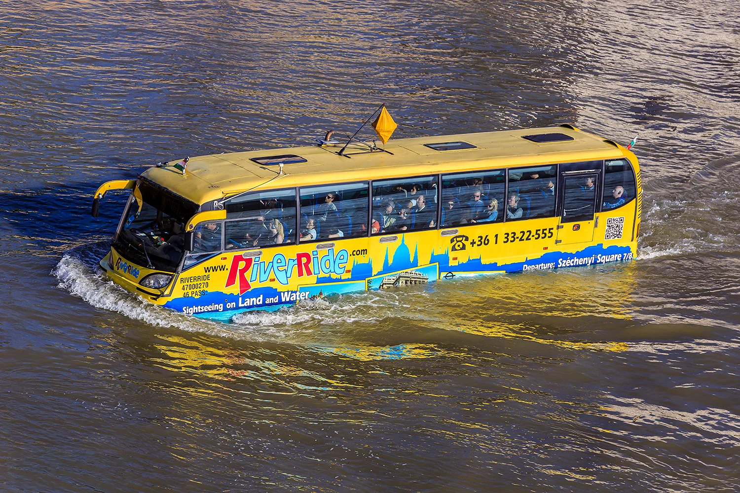 RiverRide Floating Bus, Budapest