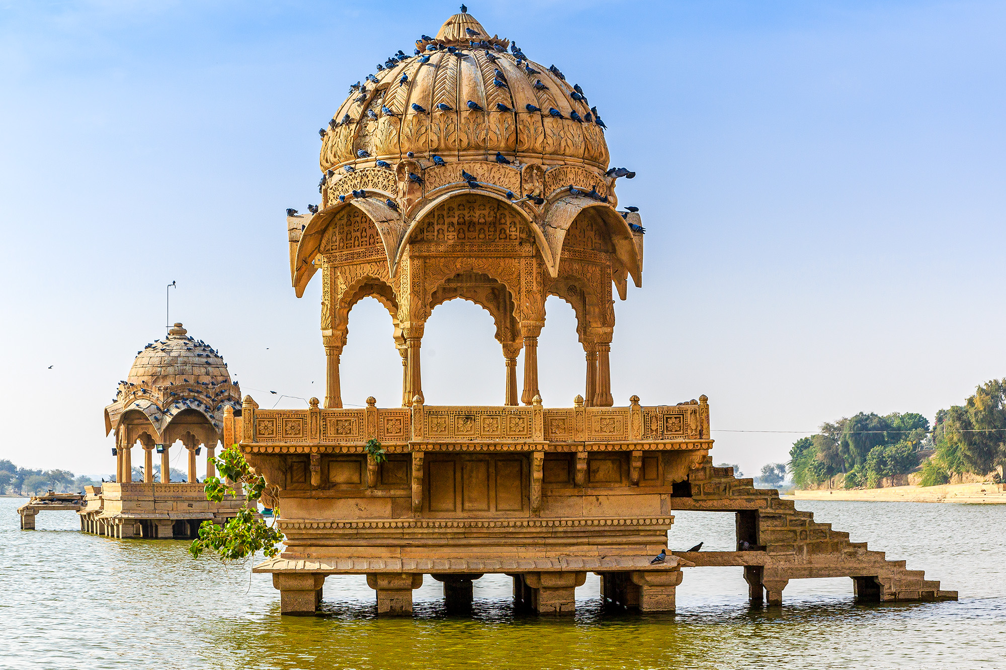Gadisar Lake Rajasthan India