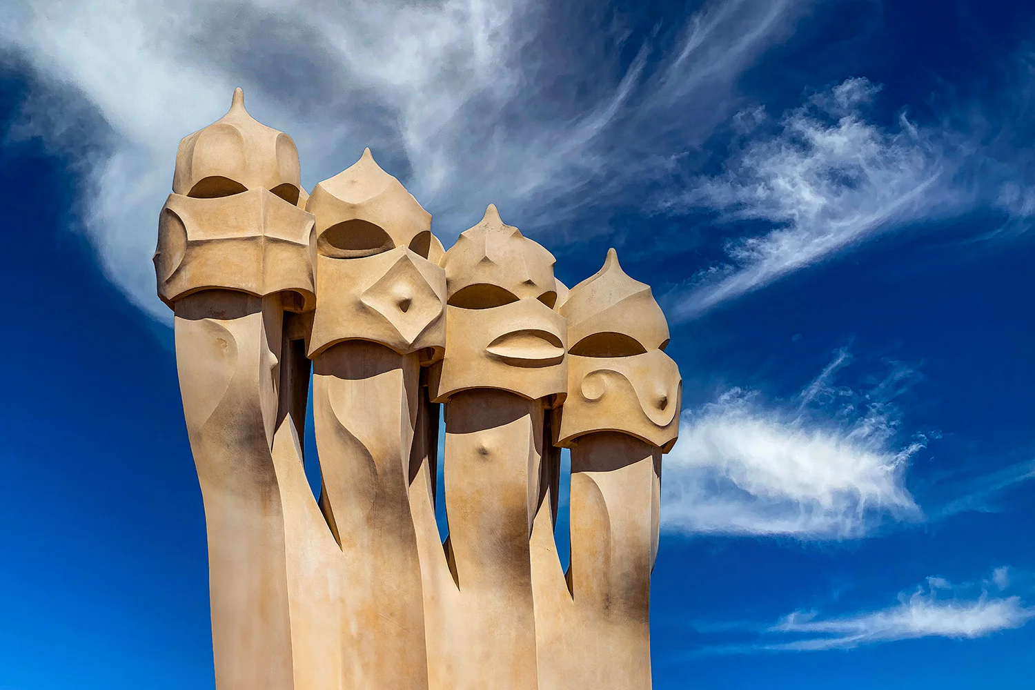 Antoni Gaudi La Pedrera Barcelona Spain