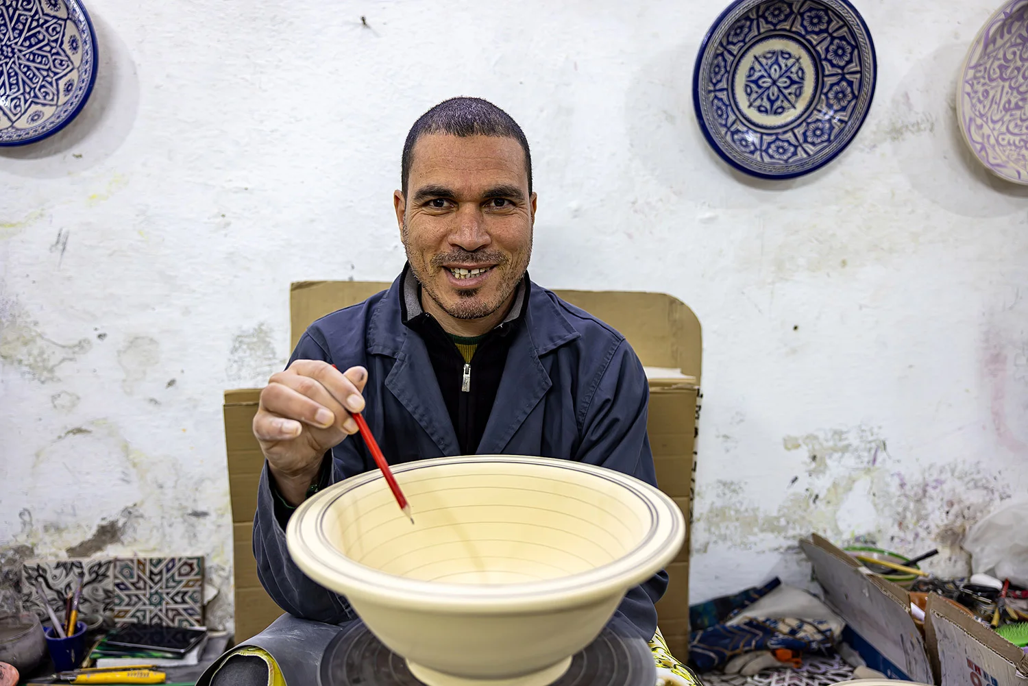 Mosaique et Poterie Fes Morocco