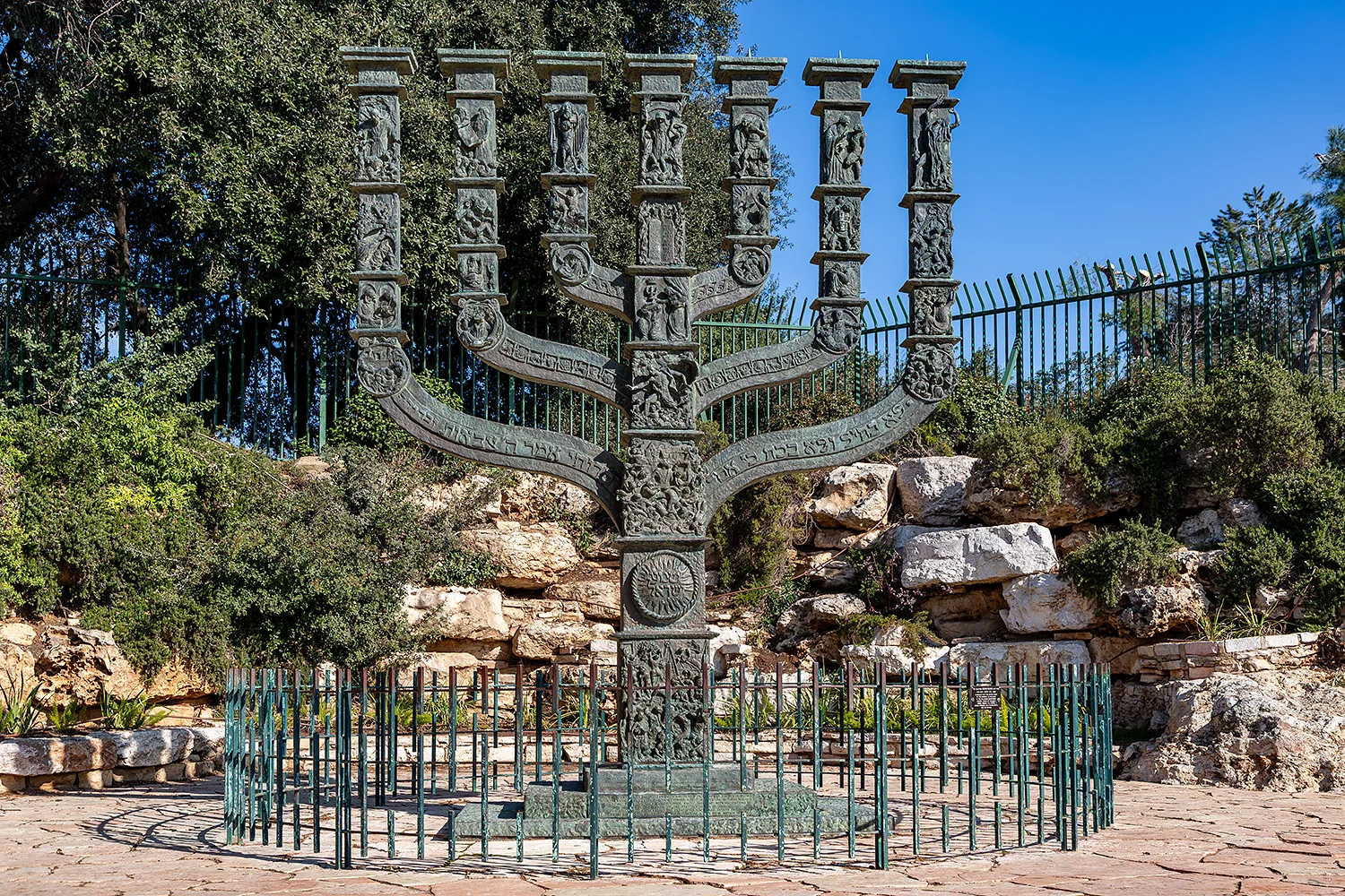 The Menorah Jerusalem Israel