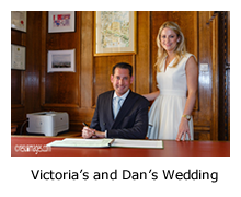 Victoria and Dan - Registry Office London